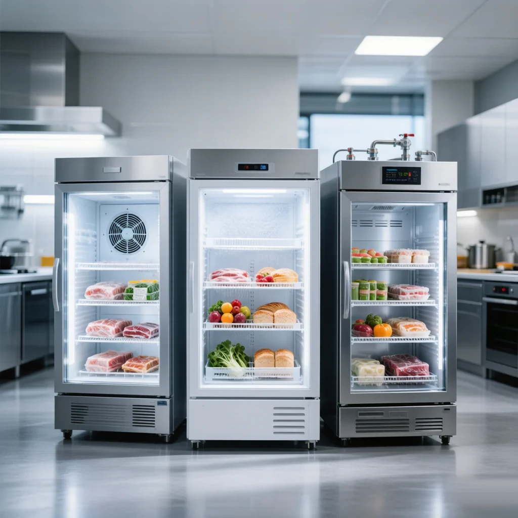 Cooling configurations for different refrigeration applications